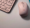 罗技（Logitech）M221轻音鼠标 无线鼠标 办公鼠标 对称鼠标 带无线微型接收器 茱萸粉 实拍图