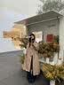 纳兰杜帆船包包女士2026新款春真皮单肩斜挎包女包通勤腋下hobo包 余新白 实拍图