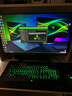 雷蛇（Razer）黑寡妇蜘蛛标准版 机械键盘 游戏键盘 绿色背光 游戏电竞 有线机械键盘 绿轴 实拍图