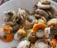 鲜项 大号冷冻带黄扇贝肉净重2斤约80-120颗烧烤火锅食材海鲜 实拍图