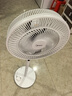 美的（Midea）【闪拆系列】一键闪电拆装直流变频家用语音电风扇一级能效轻音落地扇大风力卧室立式电扇SDJ30BC 实拍图