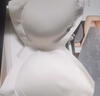 Spring Maternity喜临哺乳文胸孕妇哺乳内衣产后喂奶防下垂时尚聚拢不勒胸无痕抑菌 月静灰哺乳文胸（不含内裤） S-M-L 实拍图