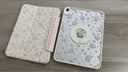 治霆适用iPad11/10保护壳11英寸25/22款A16保护套3Y折叠720°旋转磁吸可拆卸防弯硬壳-花漾小象 实拍图