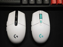 罗技（G）G304X 秒鲨-白色 无线鼠标 轻量化游戏鼠标 三角洲FPS无畏契约打瓦必备 实拍图