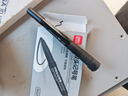 得力（deli）中双头粗头快递物流记号笔签字笔 办公文具教学会议笔马克笔 1.8mm/0.5mm 黑色 5支/盒 SK221-5 实拍图