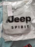 JEEP SPIRIT吉普桑蚕丝短袖t恤男夏季薄款速干上衣短袖男士打底衫 浅绿 2XL 实拍图
