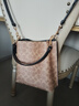 蔻驰（COACH）【品牌直供】奢侈品女包MOLLIE斜挎水桶包棕CBQ33 生日礼物送女友 实拍图