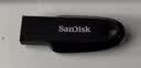闪迪（SanDisk）128GB USB3.2 U盘 CZ550黑色 读速100MB/s 安全加密 数据恢复 学习办公电脑车载 高速大容量优盘 实拍图