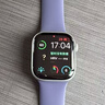 Apple/苹果 Watch S11 智能手表GPS款42毫米银色铝金属表壳雾紫色运动型表带S/M MEUT4CH/B 实拍图