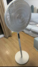 美的（Midea）【暴风循环】空气循环扇大风量摇头电风扇家用台式落地扇轻音卧室节能小风扇柔风轻羽扇 FGA24TQ 实拍图
