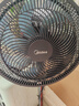 美的（Midea）【超级单品】七叶轻音立式电风扇家用柔风落地扇台式桌面小型风扇大风量节能摇头宿舍电扇 SAF30AB 实拍图