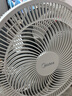 美的（Midea）电风扇 家用七叶立式落地扇宿舍卧室轻音节能摇头桌面小风扇大风力空气循环风扇 SAF30AC 实拍图