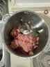 小熊（Bear）绞肉机家用小型不锈钢 绞馅机电动碎肉机 辅食机家庭绞肉绞菜多功能一体机 自动打肉馅机QSJ-L03K3 实拍图