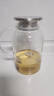 GLASSLOCK耐热玻璃冷水壶高硼硅家用大容量凉白开水壶泡茶果汁壶1800ml 实拍图
