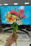 TaTanice积木花束拼装玩具儿童大颗粒手工diy永生花玫瑰花男女孩生日礼物 实拍图