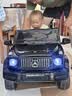 福儿宝奔驰授权大G儿童电动车玩具车可坐人四轮带遥控越野小孩宝宝送礼 四驱黑+减震器+后备箱+高低门+皮座 实拍图