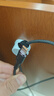 那物充电线Type-C数据线100w超级快充线6A编织防折断USB-C加粗耐用车载适用华为荣耀小米vivo手机oppo 白色【一条装】100W/88W/66W超级快充 1米 实拍图