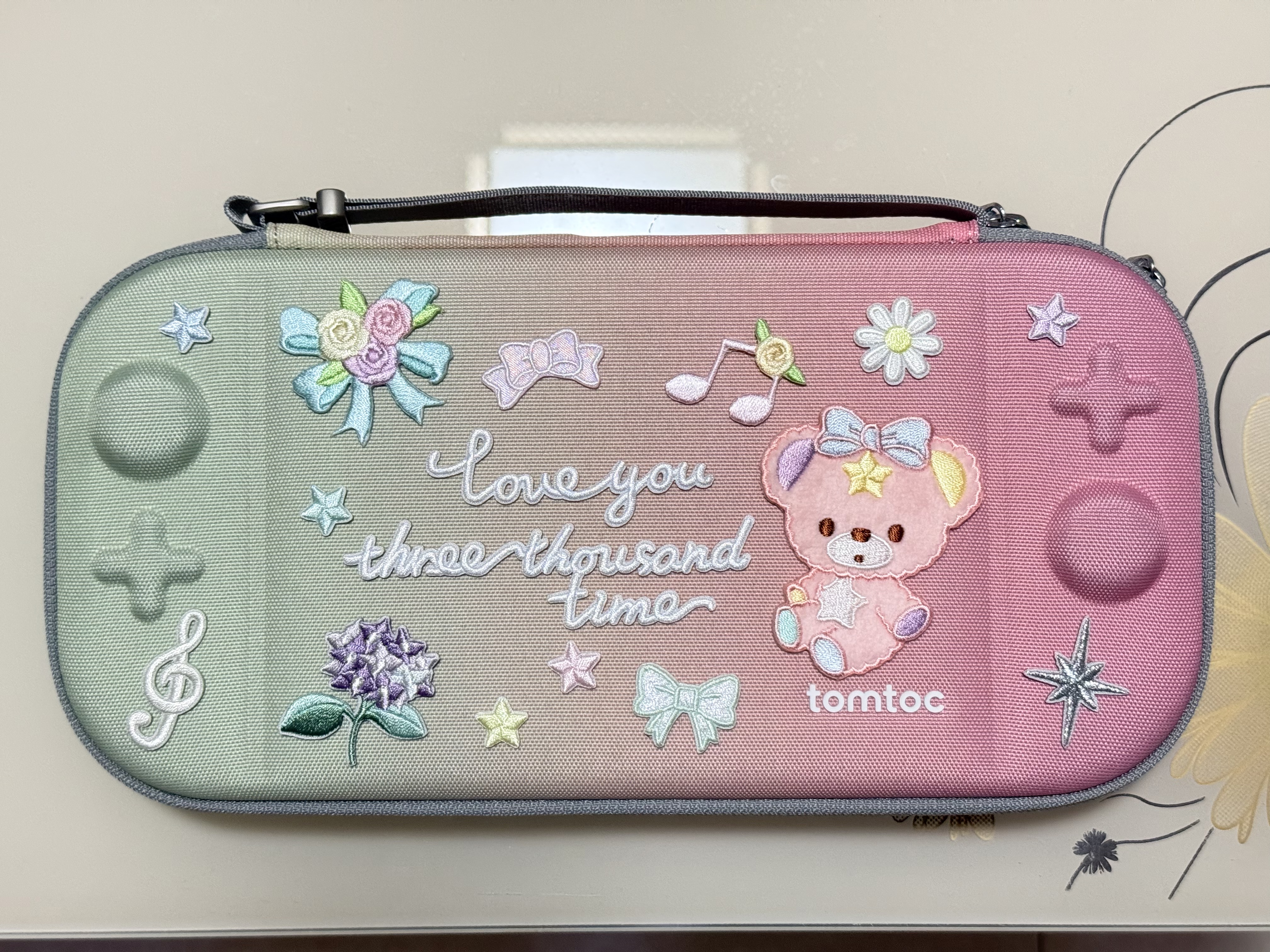 tomtoc Switch2收纳包任天堂NS2配件纤薄保护套防摔抗压switch2代便携包G05S3掌机游戏周边 初樱 实拍图