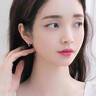芯奢S999纯银针耳环女士高级养耳洞耳钉女素圈爱心耳圈耳扣2026新款 999银针-章若楠同款耳环一对 实拍图