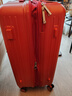 爱华仕行李箱24英寸拉杆箱男大容量旅行箱女密码箱高颜值耐用皮箱中国红 实拍图