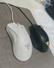 雷蛇（Razer）炼狱蝰蛇标准版有线鼠标 人体工学  电竞游戏 右手通用型 吃鸡/LOL/CS GO游戏鼠标 白色 实拍图