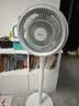 美的（Midea）【暴风循环】空气循环扇大风量摇头电风扇家用台式落地扇轻音卧室节能小风扇柔风轻羽扇 FGA24TQ 实拍图