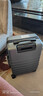 京东京造无界行李箱20英寸德国科思创PC大容量轻便可登机旅行箱 石墨灰 实拍图