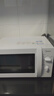 美的（Midea）快捷微波炉 家用小型 360°转盘加热 旋钮操控 易洁内胆（M1-L213B） 实拍图