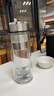 希诺抗菌双层玻璃杯2026新款茶水分离泡茶杯子男办公车载水杯XN-628L 实拍图