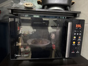 美的（Midea）微碳微波炉烤箱一体机900w微波1000w烧烤平板光波速热23L容量变频臻彩荧幕 （C32） 实拍图