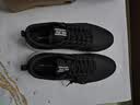 361°运动鞋男鞋夏季新品透气网面跑鞋黑色通勤轻质慢跑步鞋男 曜石黑/361度白【皮革面防泼水】 41 实拍图