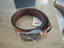 京东京造进口真皮针扣皮带 头层牛皮男士腰带2026新款礼物送男友老公爸爸 实拍图
