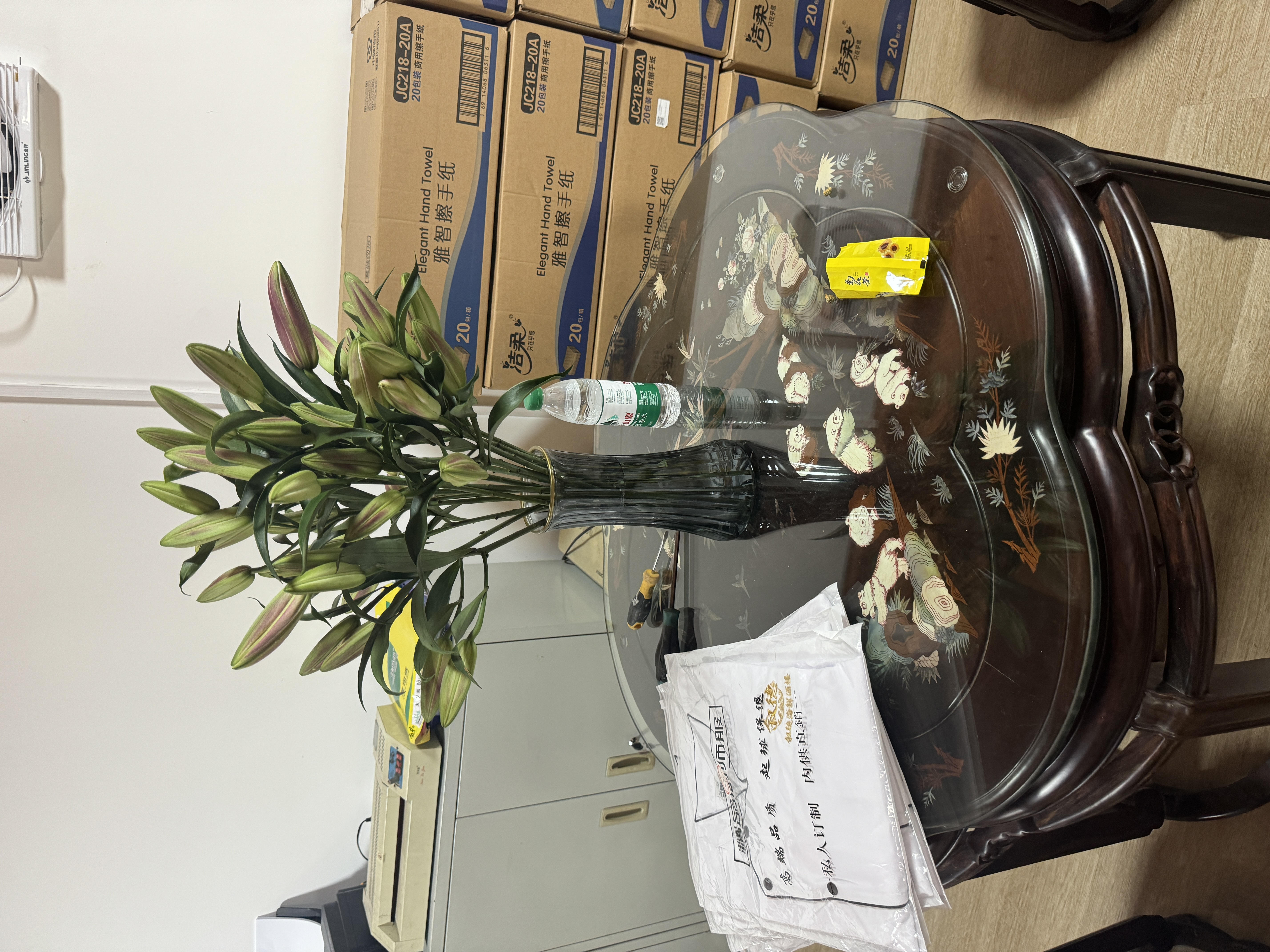木丁丁花瓶北欧简约风轻奢创意水养鲜花插花摆件高级感生日礼物 实拍图
