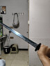 拙匠龙泉市宝剑炽焰唐横刀锻打工艺品一体刀剑防身收藏冷兵器未开刃 蓝焰 实拍图