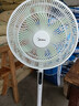 美的（Midea）【幸运草安睡1S】一级能效直流变频声控电风扇家用遥控卧室静音落地扇台式桌面抗菌大风力转页扇 实拍图