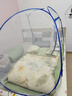 艾薇 学生蚊帐宿舍蒙古包蚊帐单开门0.9米深蓝色【上下铺通用】 实拍图