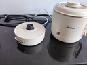 美的（Midea）电煮锅 小电锅 0涂层便携式折叠锅 304不锈钢电热锅旅行出差家用1.6L多功能泡面锅XZE1625XS配蒸架 实拍图