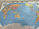 【官方正版 升级精装版】2026世界地图挂图 1.1米*0.8米 防水覆膜带挂杆挂绳 学生办公室书房家庭装饰挂图挂画墙贴精美装饰 实拍图