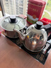 金灶（KAMJOVE）电水壶恒温电茶炉 涌泉式底部自动上水电热水壶 烧水壶 茶具抽水烧水茶具 0.9L H-K9【20*37cm台嵌两用】 实拍图