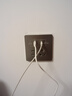 公牛（BULL）开关插座 G12系列五孔插座带USB+Type-C接口30w快充G12E537 灰 实拍图