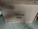 美的（Midea）【超级单品】七叶轻音立式电风扇家用柔风落地扇台式桌面小型风扇大风量节能摇头宿舍电扇 SAF30AB 实拍图