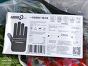 爱马斯（AMMEX）一次性手套丁腈100只大号加厚耐用防水实验室防护厨房黑色手套 实拍图