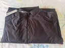罗蒙（ROMON）棉服男士秋冬商务休闲行政夹克棉衣保暖棉袄外套男装36JM 黑色3XL 实拍图