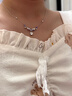 礼意久久【施华洛世奇水晶】紫藤花项链女款2026新款轻奢高级感生日礼物 女孩女士高端礼物高级小众物女生成人礼物【温柔紫】 【镶施华洛世奇水晶】女士项链生日礼物女士送女生 实拍图