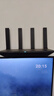 华为路由AX6 new 黑色  Wi-Fi6+ 7200Mbps 千兆路由器 家用高速全屋覆盖大户型 wifi穿墙王 实拍图