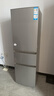 海尔冰箱出品218升三门节能低噪家用电冰箱 宿舍租房小型三开门中门软冷冻 BCD-218LLC3EZS9 实拍图