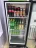 澳柯玛（AUCMA）展示柜冷藏保鲜柜单门立式饮料柜商用冰箱冷柜啤酒柜超市冰柜冷饮陈列柜大容量 【底价清仓】227升丨直冷省电丨227SNEH黑色 实拍图