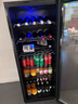 荣事达（Royalstar）冰吧冷藏柜 欧式恒温红酒柜酒店家用客厅冰箱迷你小型单门办公室保鲜展示留样茶叶饮料柜 节能省电288D【全冷藏+蓝光灯+酒架】 实拍图