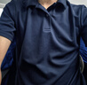 迪卡侬运动T恤速干网球polo衫翻领短袖宽松透气网球服男-702397 实拍图