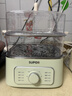 苏泊尔（SUPOR）电蒸锅炖蒸煮一体电煮锅 电火锅家用多功能电热锅 不锈钢0涂层底锅多用途锅ZN23FK930 实拍图